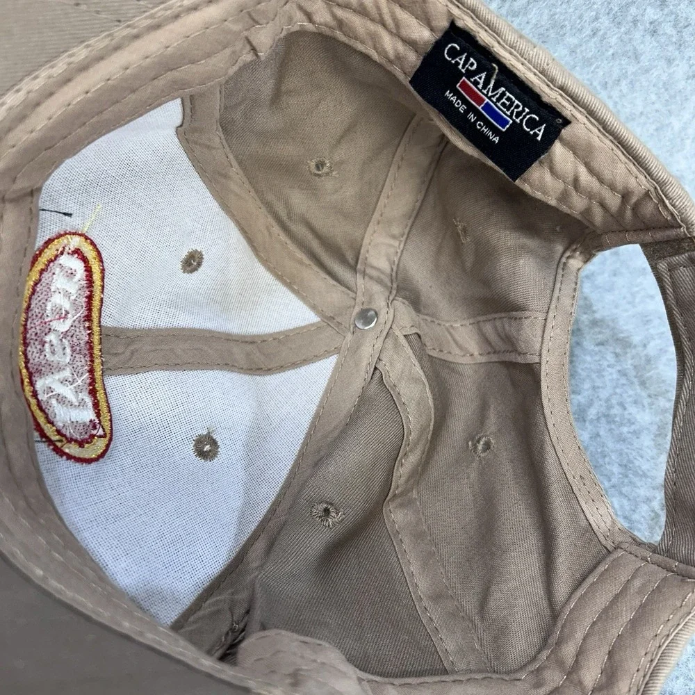Tyson Transportation Cap‎ America Tan Adjustable Strapback Embroidered Hat